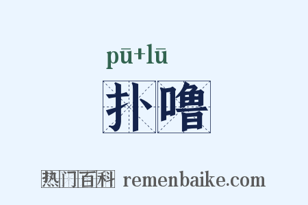 扑噜是什么意思的图片